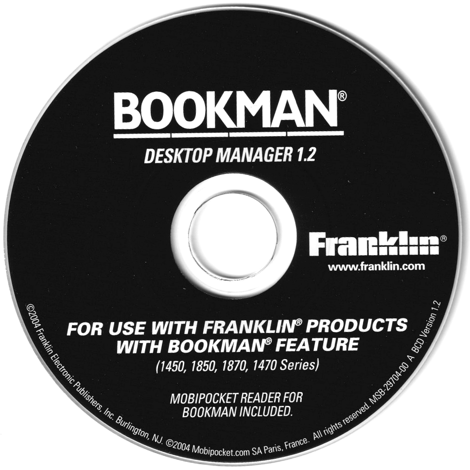 💿 Bookman Desktop Manager v1.2