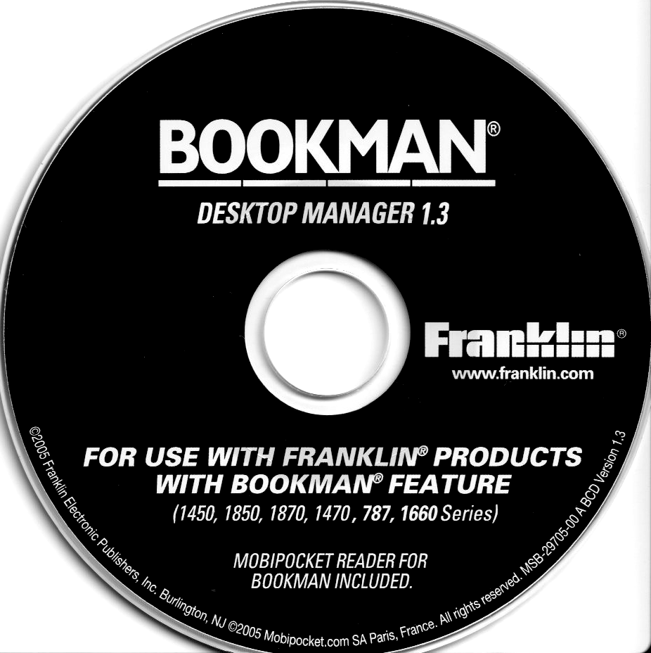 💿 Bookman Desktop Manager v1.3